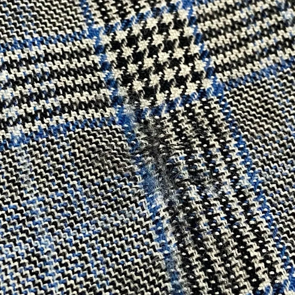 Tibi Cooper Prince Of Wales Checked Wool And Silk-blend Track Pants 28588 - Picture 12 of 15